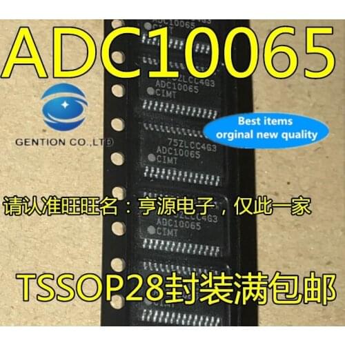 5PCS ADC10065CIMT ADC10065CIMTX ADC10065 TSSOP28 AD converter, in stock 100% new and original