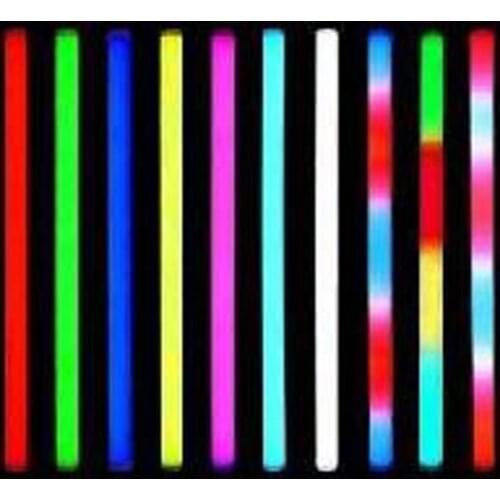 50pcs/lot Led digital tube RGB led tube light 6Pixels 12W led guardrail tube 8pixel for Building decoration+power adapter+contro