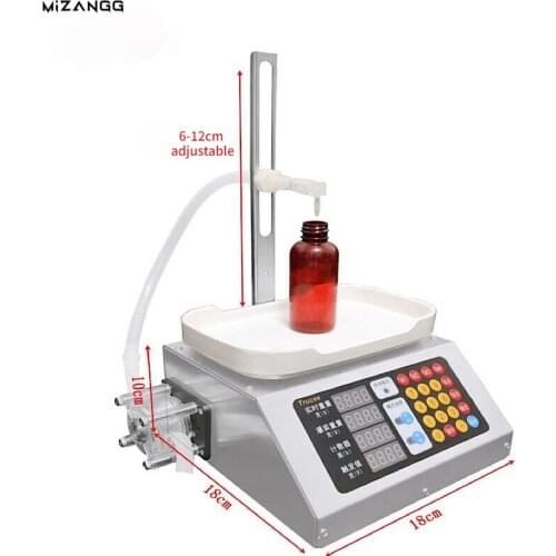 CSY-460 Peristaltic Pump Weighing Filling Machine Essential Oil, Nail Polish, Lotion Glue, Liquid Filling