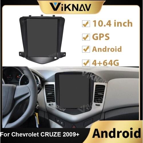 10.4 inch touch Screen Android car Radio For Chevrolet CRUZE 2009+ Car GPS Audio Stereo receiver Head unit Multimedia Player
