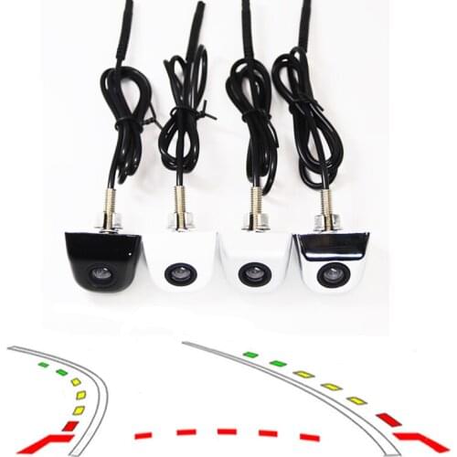Dynamic Trajectory Tracks Universal car Rear View parking backup Camera for all car CCD HD Rearview Waterproof night vision
