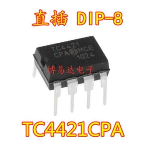 Free Shipping 30pcs TC4421 TC4421CPA DIP-8