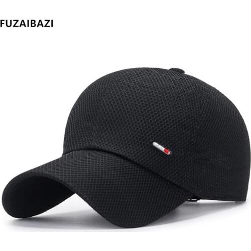 FUZAIBAZI Fashion Spring Summer New Youth Baseball Cap Mens Womens Outdoor Sun Protection Sports Adjustable Size Snapback Hat