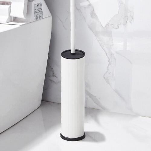 Nordic Cleaning Toilet Brush Holder Aluminum Creative Toilet Brush Long Hardware Household Wc Borstel Bathroom Accessories 50