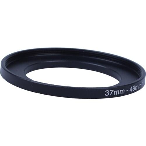 Camera Parts 37mm-49mm Lens Filter Step Up Ring Adapter Black