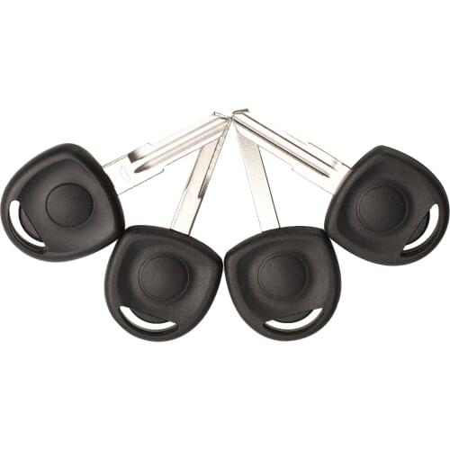 Kutery 10pcs Transponder Chip Key Shell For Opel Agila Van Corsa Meriva Tigra Chevrolet Cruze With HU46/HU43/HU100/YM28 Uncut