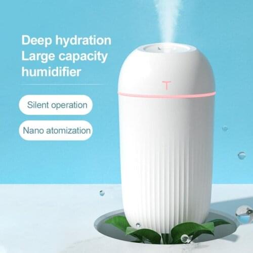 420ml Air Purifier USB Mini Egg Air Humidifier Desktop Mute Office Air Purifiers Moisturizing Mute Nano Fine Mist Sprayer