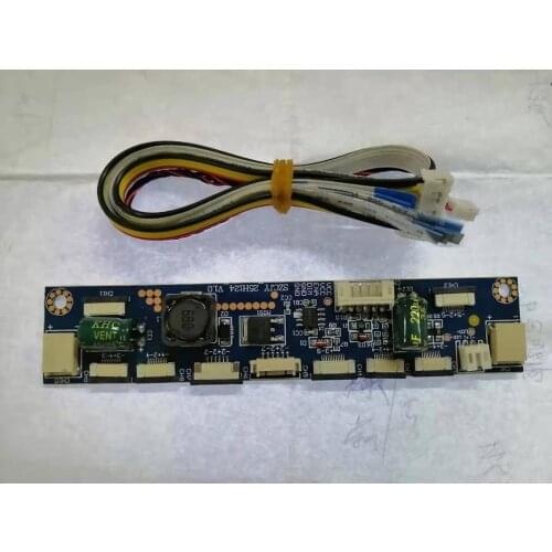 Yqwsyxl Multifunction Inverter for Backlight LED Inverter Tester 12 Connectors Constant Current Board Driver Test Board