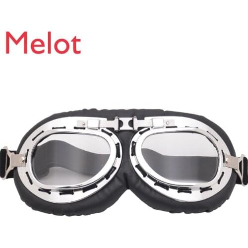 Motorcycle Glasses Riding Goggles Retro World War II Glasses Outdoor Sports Windproof Goggles