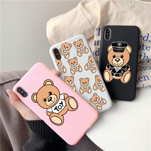 Popular Italy Bear Phone Case For Huawei P Smart 2020 2019 Y5P Y6P Y7P Honor 9S 9A 9C 9X X10 P40 P20 P30 Lite Pro Silicone Cover