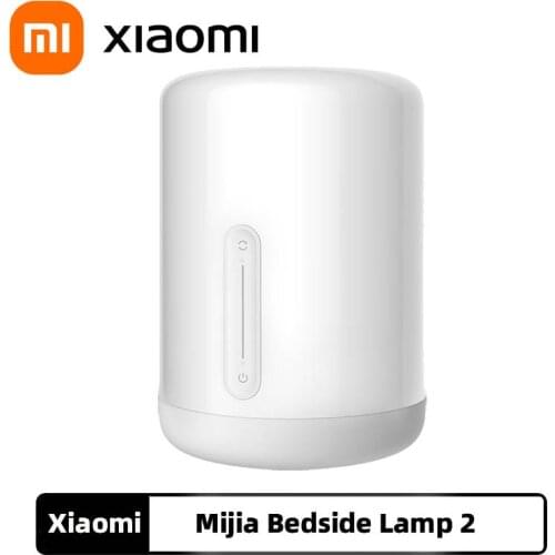 Original Xiaomi Mijia Bedside Lamp 2 WiFi Connection Touch Panel APP Control Works with Apple HomeKit Siri