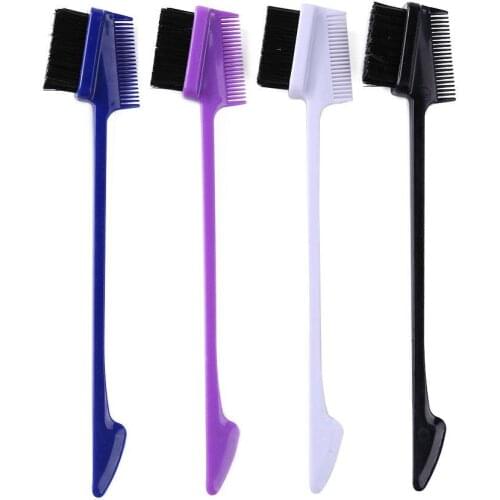 1pcs Comb Double Sided Edge Comb Beauty Hair Styling Brush Professional Salon Hairdressing Tools