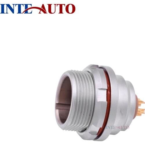 2K Connector,waterproof push pull self-locking receptacle,ZEG M20 Size,2,3,4,5,6,7,8,10,12,16,19 Pins