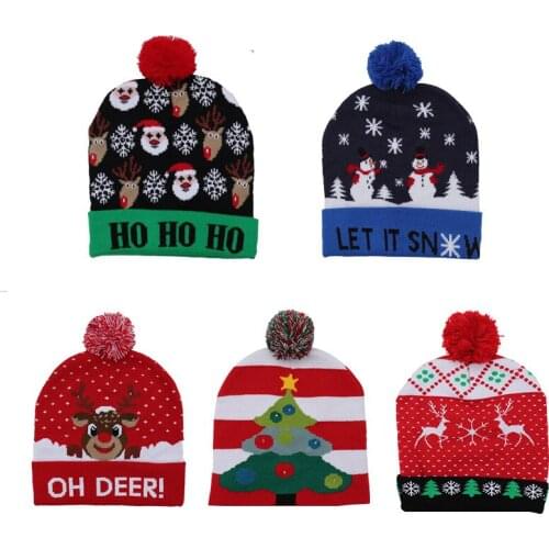 Christmas Hat Warm Protective Cap Computer Decoration Beautiful Fresh Classic Romance Christmas Gift Atmosphere