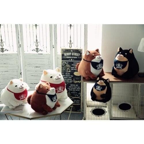 28/32cmCute Chai DOG PLUSH TOY CUTE DOG Plush Stuffed Toy Chai Dog Plush Pillow simulation toy dog child a girlfriend gift