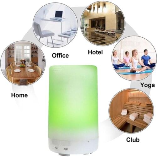 Brand New 2019 Ultrasonic Essential Oils Aroma Diffuser Mist Humidifier Multi-Colour LED Light