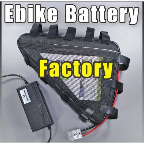 Triangle Ebike Battery 36V 48V 52V 60V 72V 500W 1000W 2000W Electric Bicycle Battery 52V Battery