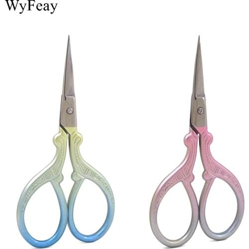 Vintage Scissors Tailor Scissors Cross Stitch craft scissors Retro Embroidery Scissors Sewing Handicraft Tool Thread Yarn Shears