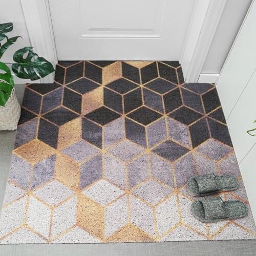 Indoor Doormat Front Doormat Rubber Backing Non Slip Door Mats Inside Dirt Trapper Mat Entrance Front Door Area Rug Shoes Carpet