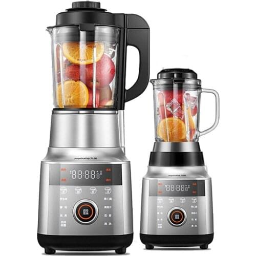 High Speed Blender Household Noise Reduction Three-dimensional Heating Reservation Double Cup Processor for Food Soya-bean Milk