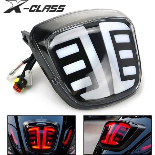 Motorcycle Tail Light Rear Brake Running Light Turn Signal LED Indicator Accessories For VESPA SPRINT PRIMAVERA 150 2013-2021