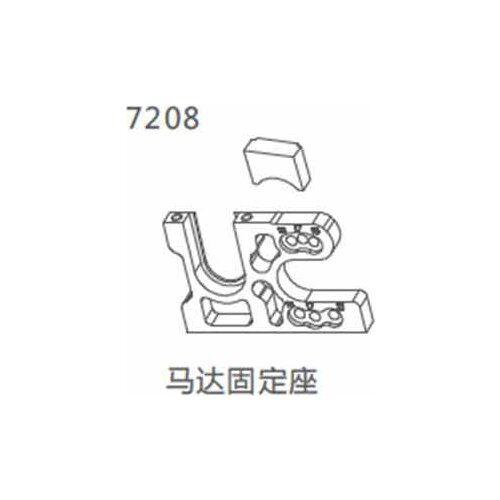 ZD racing #10421-S 10423-S 10427-S 9102 9103 9105 9106-S motor fixed seat accessories group 7208