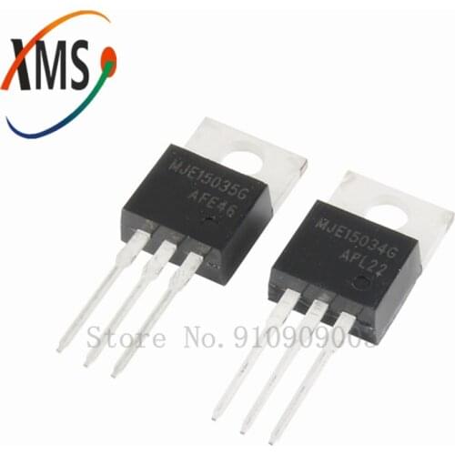 10pcs MJE15034G TO-220 MJE15035G TO220 (5PCS MJE15034 + 5PCS MJE15035 ) new original