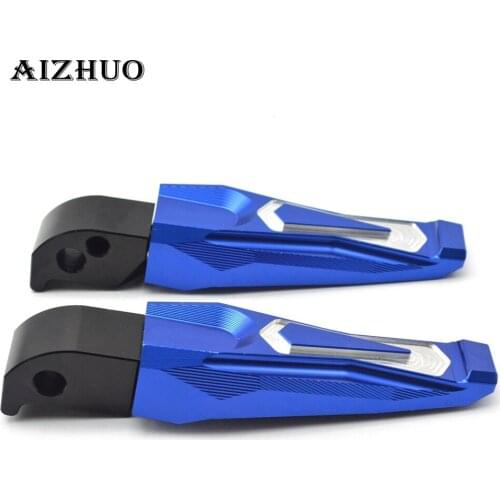 2018 New Motorcycle Accessories CNC Aluminum Motorcycle Rear Passenger Foot Pegs Pedals Footrests For Yamaha MT-07 MT 07 MT09