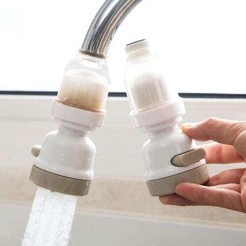3 Mode Faucet Pressurization Shower Tap Water Splashproof Filters Kitchen Shower Head Filter Water Nozzle Water Saving Device