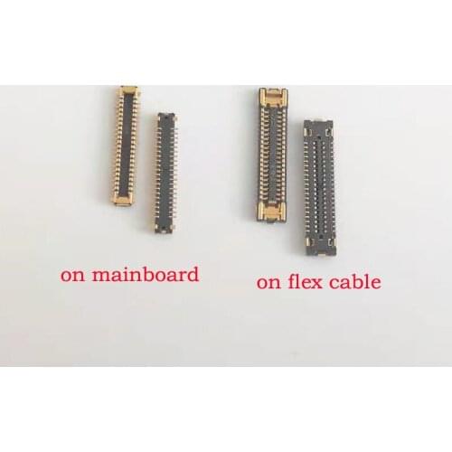 5PCS LCD Display FPC Connector on Board / Flex For Samsung A51 2020 A515 A515F A515FD 40pin