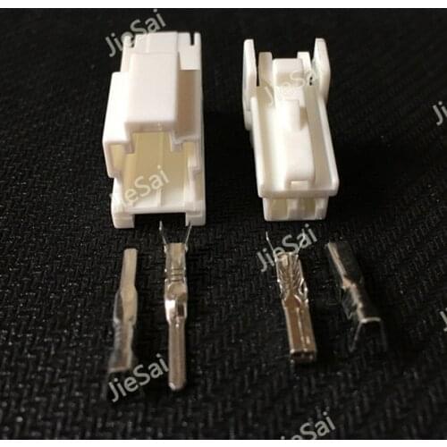 Automotive 2 Pin Plug 7123-8326 Electrical Female Male Wiring Harness Connector For Light Socket