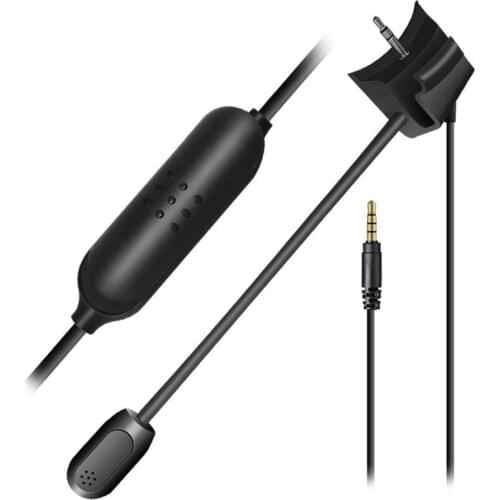 Boom Microphone Cable Accessories for QC35 for QC 35 II For Phone PC For Boompro Gaming Headset V-MODA