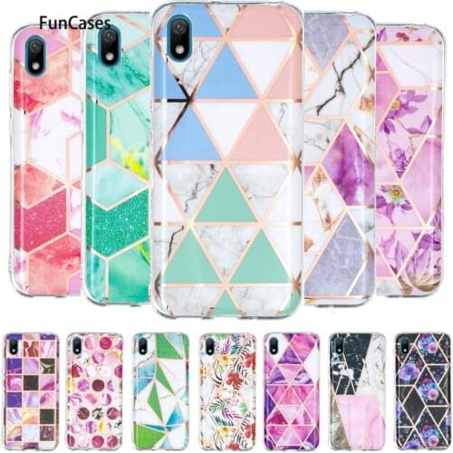Color Block High Quality IMD Covers For Huawei Y6P Y5 2019 Enjoy 7S P Smart Z Honor 10 Lite 2020 Y9 Prime Y6 Y5P Y7 Cases Bag