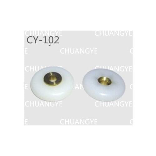 Shower room pulley The wheel thickness is 6 mm, inner hole is 5 mm sliding door wheel