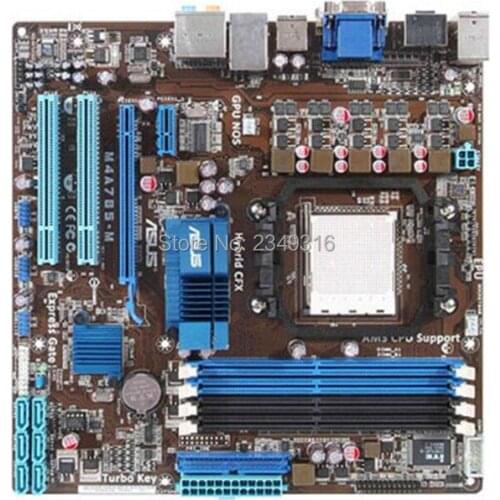 For Asus M4A785-M Desktop Motherboard 785G Socket Socket AM2 DDR2 Original Used Mainboard