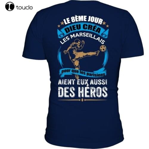 T-Shirt Homme Dieu Créa Marseille Maillot Marseille Collector Tee Shirt