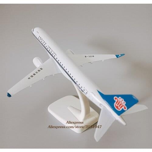 NEW 20cm Air China Southern Brazil Industry E-190 E190 Airlines Airplane Model Plane Alloy Metal Aircraft Diecast Toy Kids Gift
