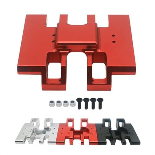 Machined alloy skid plate center gear box mount for 1/10 Redcat Gen8 crawler upgraded parts