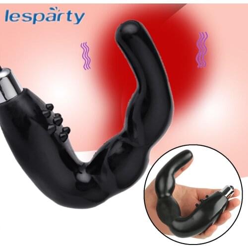 Huge Dildo Vibrator Prostate Massager For Men Vibrating Powerful Male Anal Plug Stimulator Butt Silicone Sex Toys for Adults