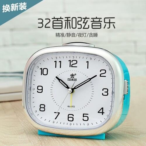 Overlord Music Little Alarm Clock Night Light Antair Nightstand Creative Student Desk Clock