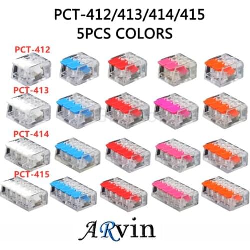Wire Connector 25/50 / 100PCS Orange Mini Quick Connector Universal Compact Wire Connector Plug-in Wire Terminal Home Connector