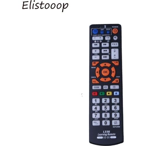 Elistooop Universal Remote Control Professional Controlers with Learn Function Supports TV SAT DVD Smart Control Part2018