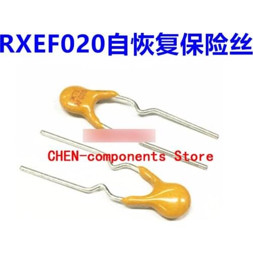 10PCS RXEF020 Self-recovery fuse 0.2A 72V straight Insert