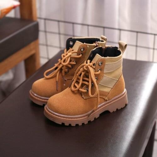 2019 new high quality Martin girls boots childrens fashion shoes childrens boots hot boots 26-36