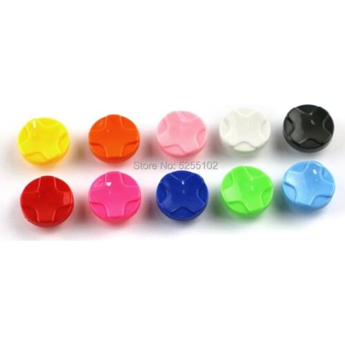 50pcs For XBOX 360 Plastic thumbstick sticks analog Cross Buttons Dpad D-pad for xbox 360 wired wireless controller joystick