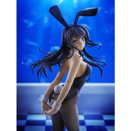 Aniplex Rascal Does Not Dream of Bunny Senpai Sakurajima Mai PVC Action Figures Anime Figure Model Toys Collection Doll Gift