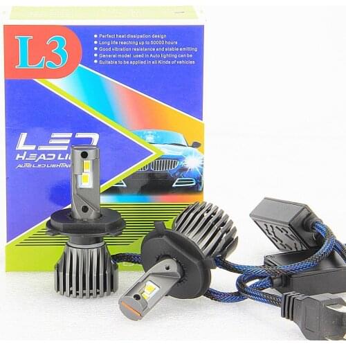DHL FEDEX shipping 50 sets super bright high lum 55W 12V white H4 led headlight H3 H1 fog light H11 H7 led light