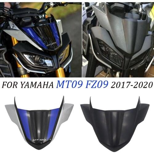 FZ 09 Windscreen Windshield Motorcycle Accessories Protector Front Fender Extension Cover For Yamaha MT-09 MT09 2017 2018 2020