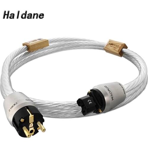 Haldane Norodst ODIN 2 Reference Schuko AC Power Cord Cable Without Original Box EU US Plug Power Cable