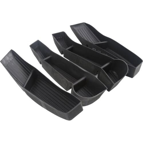 Grab Tray Passenger Storage Tray Organizer Box for Tesla Model 3 /Y Accessories for Front and Rear Armrest Box 4 Pieces